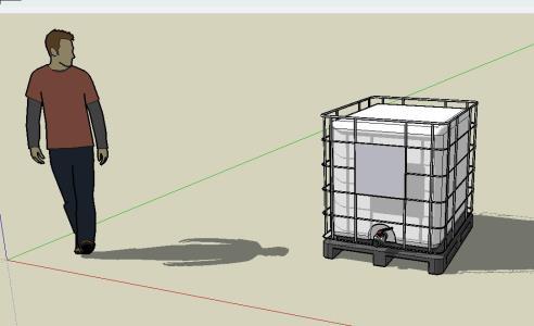Container 3D SKP Model for SketchUp