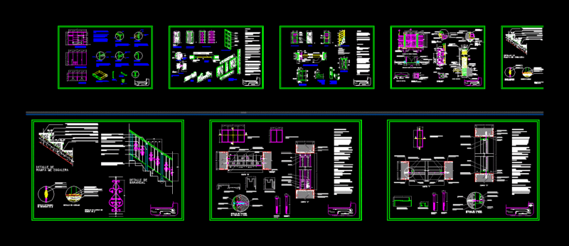 Contains Finishes Plans DWG Plan for AutoCAD