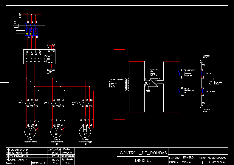 Contro Of Head Pressure Pump DWG Block for AutoCAD ... bei encoder wiring diagram 