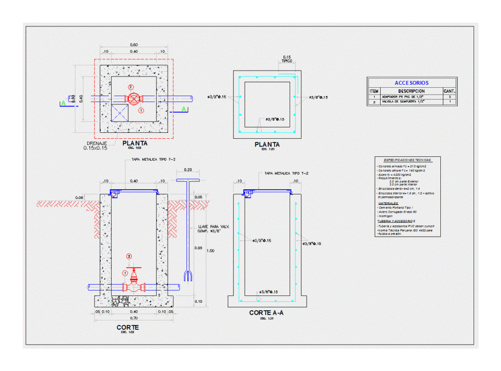 Control Valve DWG Block for AutoCAD