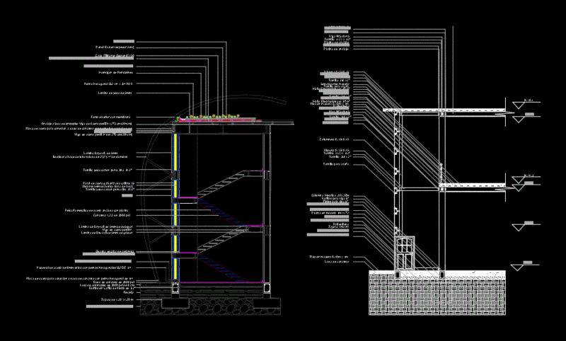 Court Crane DWG Block for AutoCAD
