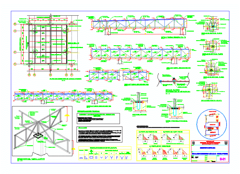 Coverage DWG Detail for AutoCAD