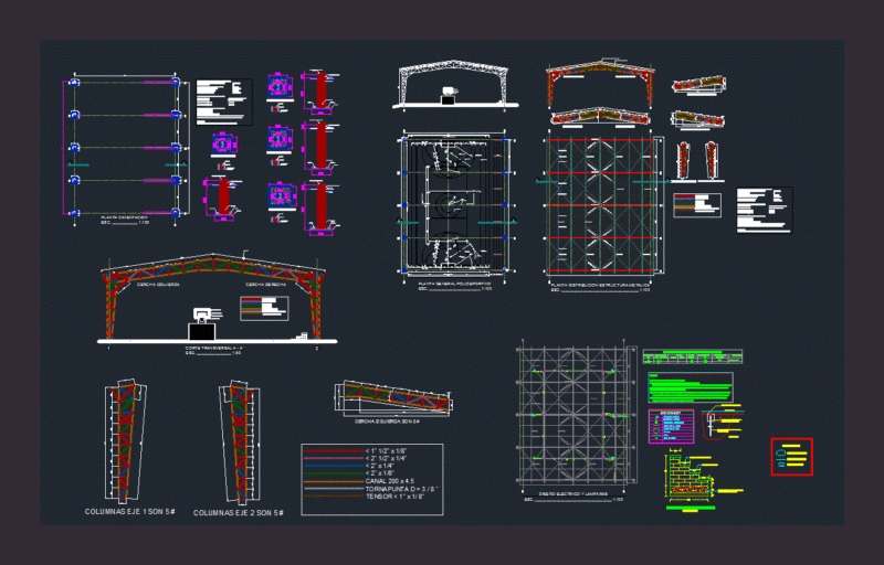 Covered Sports DWG Full Project for AutoCAD