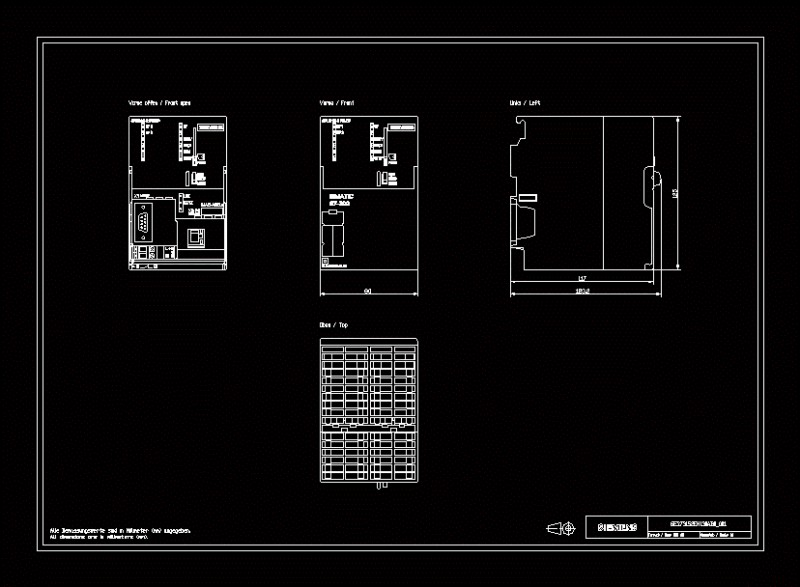 Cpu 315 Pndp DWG Block for AutoCAD