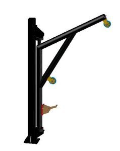 Crane Flag DWG Block for AutoCAD