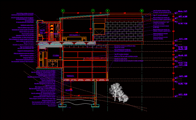 Cutting Crane DWG Block for AutoCAD