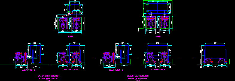 Denver Pumps 5x4 DWG Full Project for AutoCAD • Designs CAD