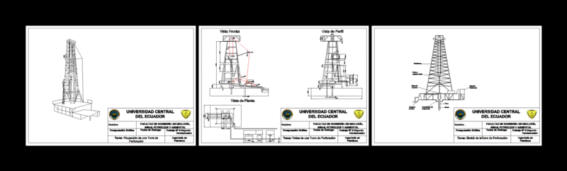Derrick DWG Full Project for AutoCAD