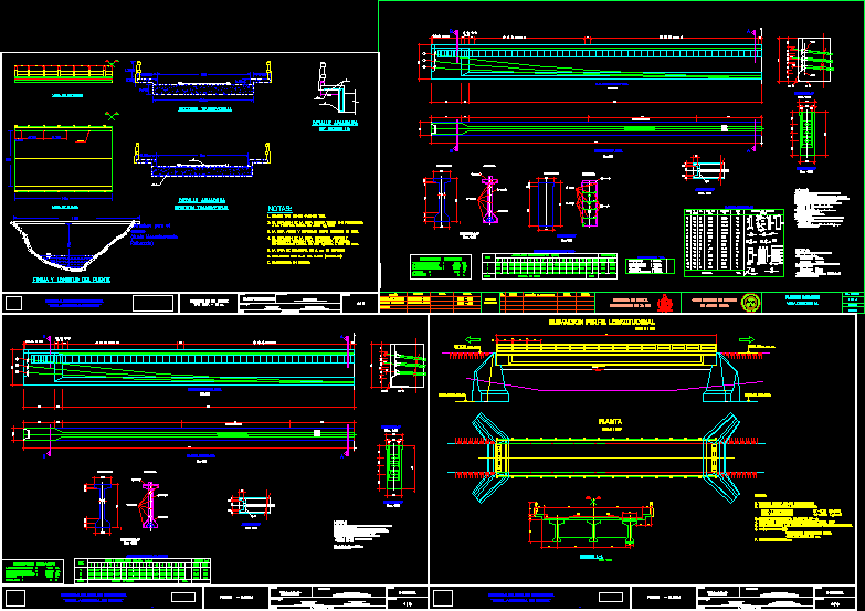 Design Concrete Bridge DWG Block for AutoCAD • Designs CAD