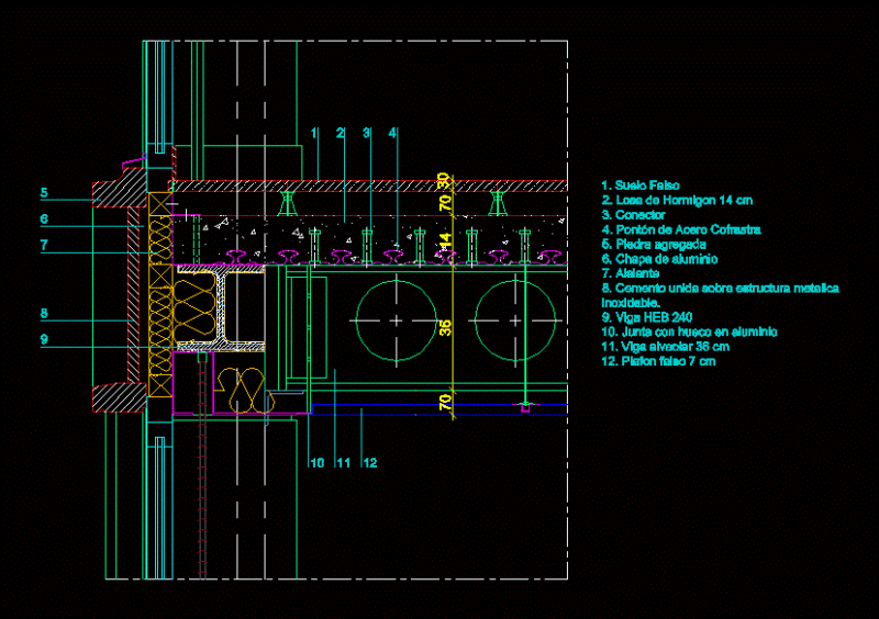 Detail Beam Boyd DWG Detail for AutoCAD