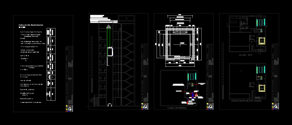 Detail Elevator DWG Full Project for AutoCAD