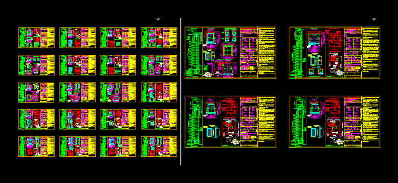 Detail Elevators DWG Detail for AutoCAD