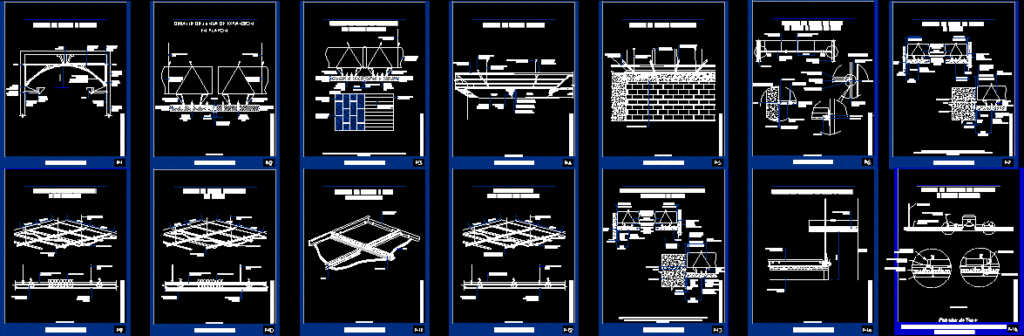 Detail False Ceiling DWG Detail for AutoCAD