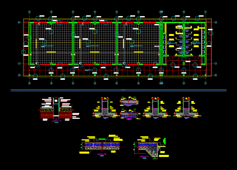 Detail Floors DWG Detail for AutoCAD