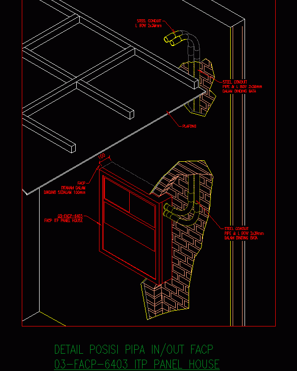 Detail Installation Fire Alarm Panel Dwg Detail For Autocad Designs Cad My Xxx Hot Girl 9994