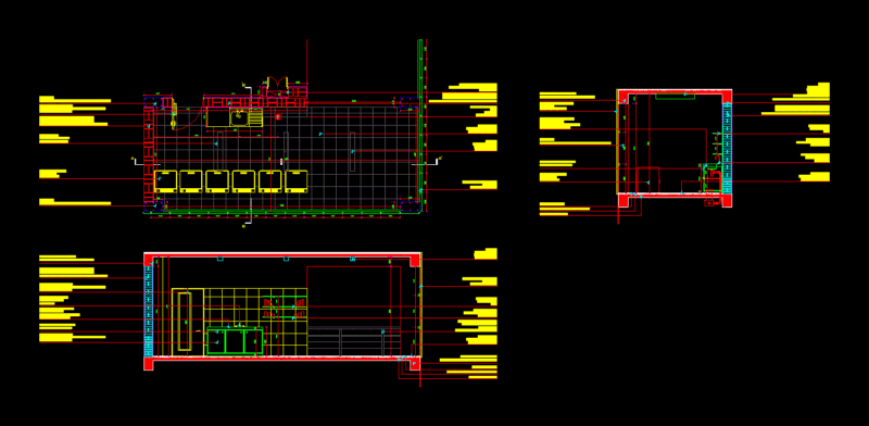 Detail Laundry DWG Section for AutoCAD