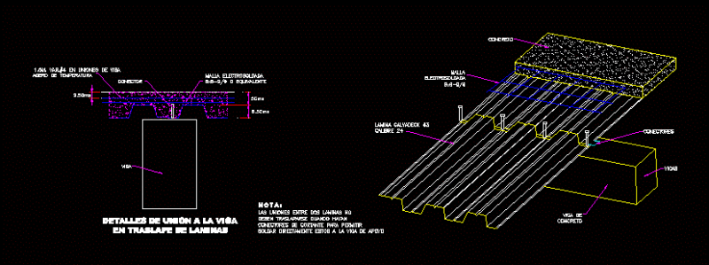Detail Losa DWG Detail for AutoCAD
