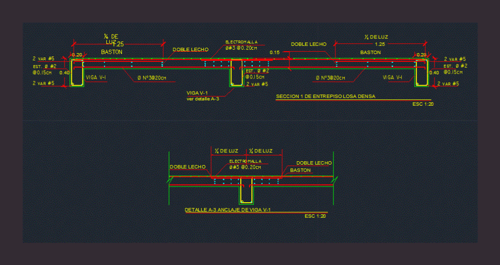 Detail Mezzanine DWG Detail for AutoCAD