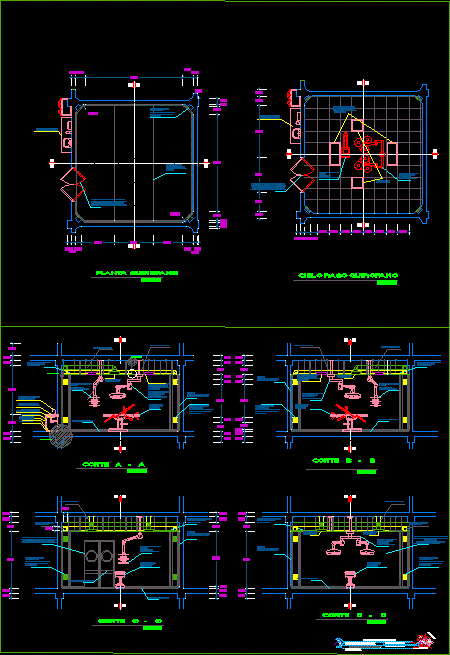 Detail Operating Room - Cad DWG Detail for AutoCAD • Designs CAD