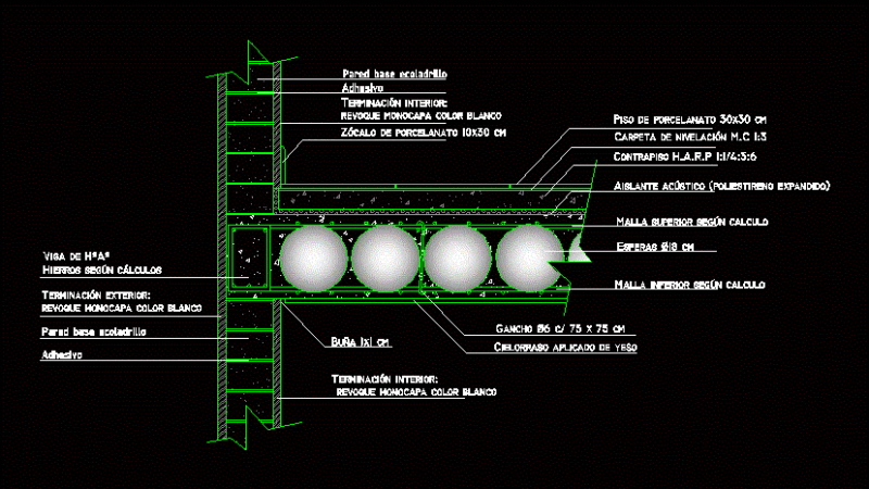 Detail Prenova Slab DWG Detail for AutoCAD
