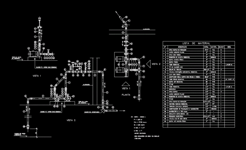 Detail Pump DWG Detail for AutoCAD