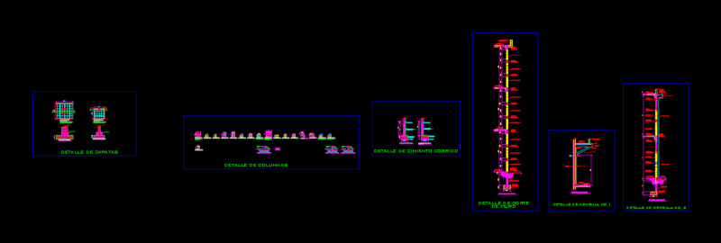 Detailed DWG Detail for AutoCAD