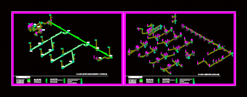 Detailed Health Isometric DWG Detail for AutoCAD