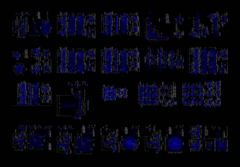 Details Concrete DWG Detail for AutoCAD