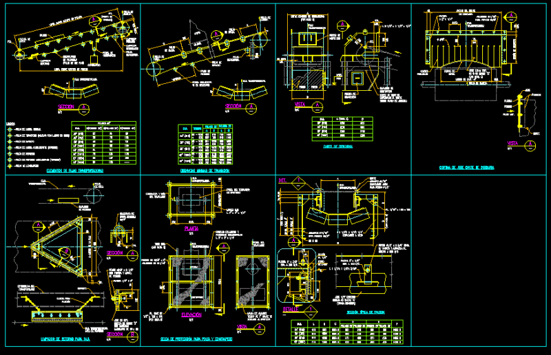 Details Conveyors DWG Detail for AutoCAD