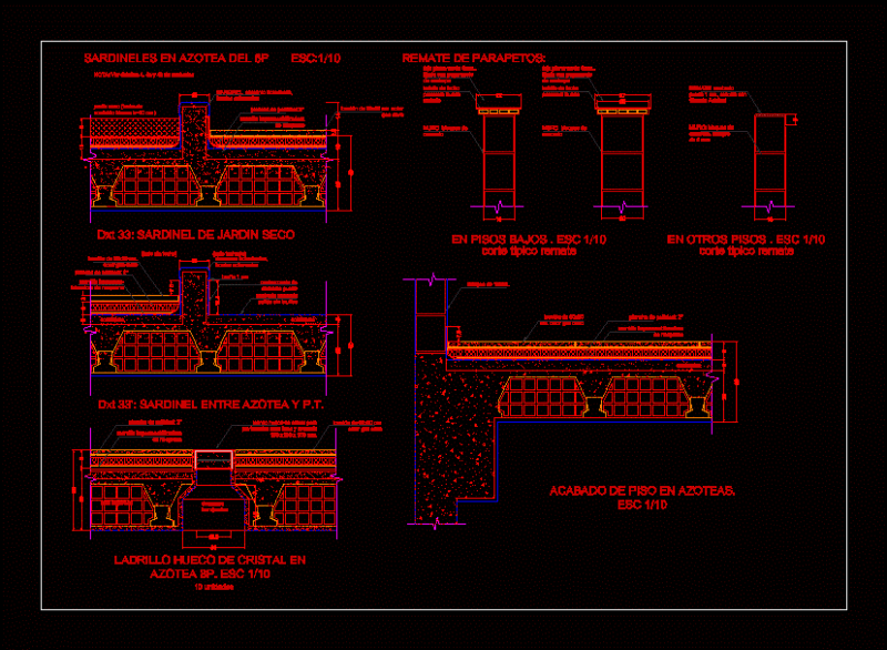 Details Covered Lightened DWG Detail for AutoCAD