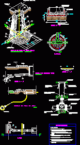 Details Drinkable Water Tap DWG Detail for AutoCAD
