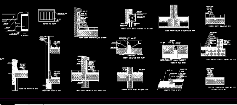 Details DWG Detail for AutoCAD