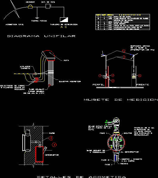 Details Electric DWG Detail for AutoCAD • Designs CAD