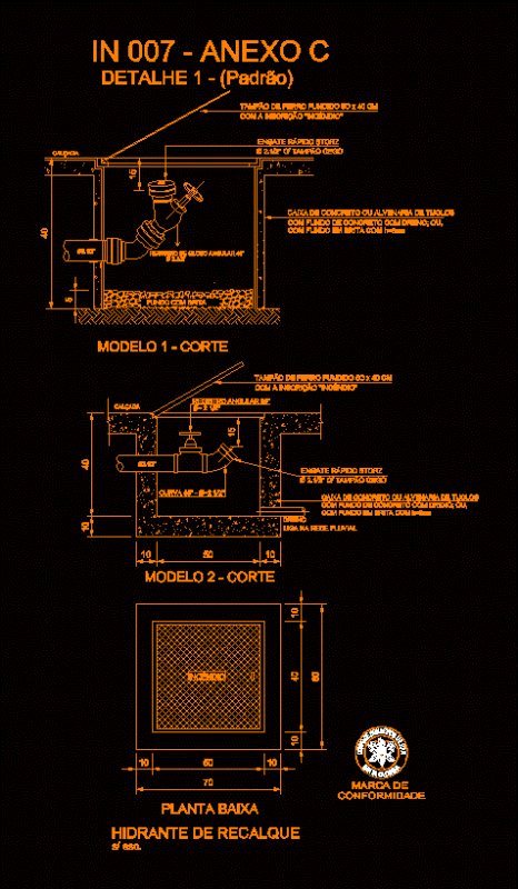 Details Hydrant DWG Detail for AutoCAD