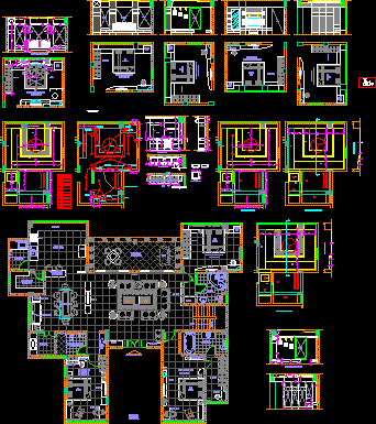 Details Living Room DWG Section for AutoCAD • Designs CAD