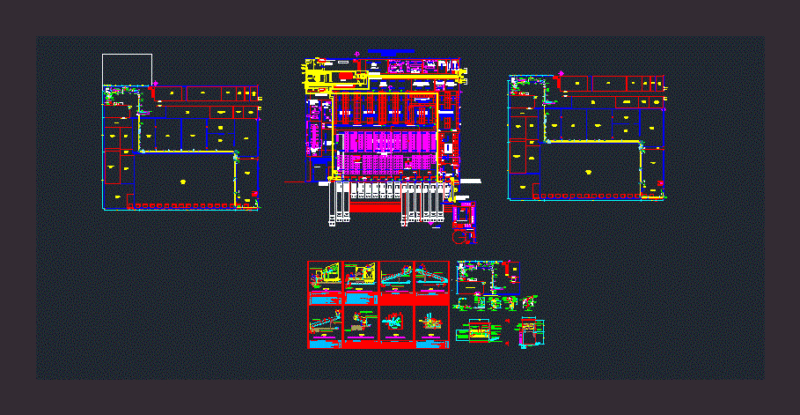 Details Milling DWG Detail for AutoCAD