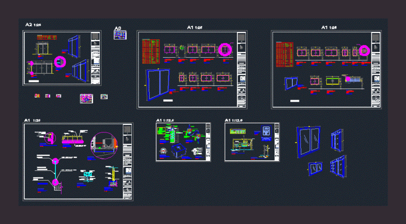 Details Multifamily DWG Detail for AutoCAD
