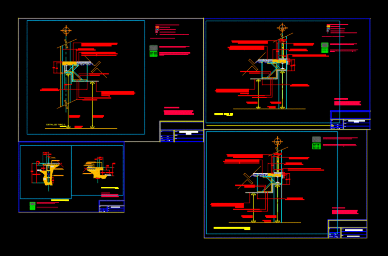Details Of Court Of Ceiling In This File DWG Detail for AutoCAD
