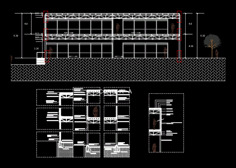 Details Sections DWG Section for AutoCAD