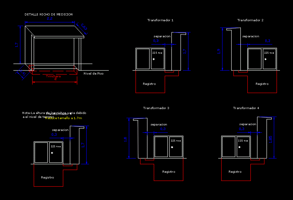 Details Single Niche For Measurement DWG Detail for AutoCAD • DesignsCAD