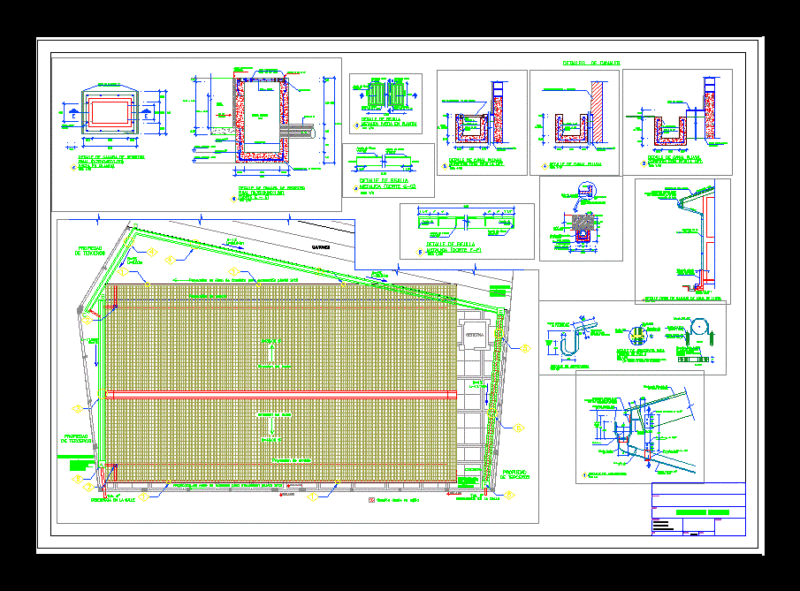 Details Storm Evacuation DWG Detail for AutoCAD