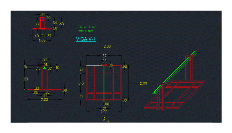 Details Structure That Supports The Air Conditioning 1 Production DWG Detail for AutoCAD