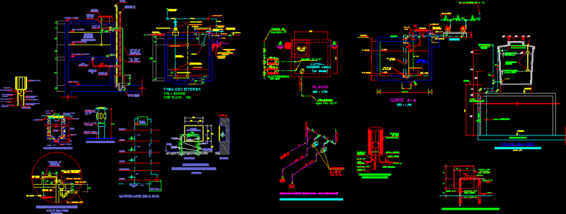 Details Tanker DWG Detail for AutoCAD