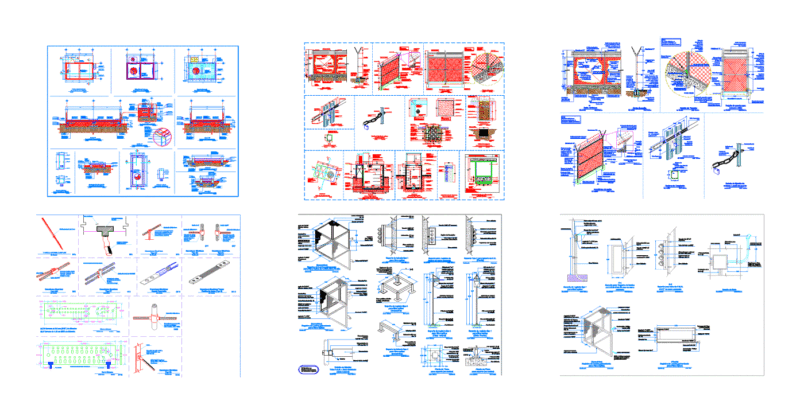 Details Telecommunications DWG Detail for AutoCAD