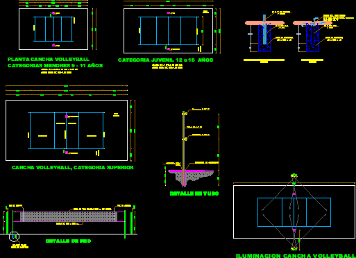 High school basketball court dwg