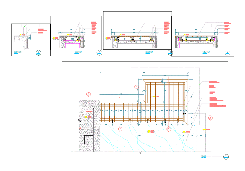 Details Wood Deck DWG Detail for AutoCAD