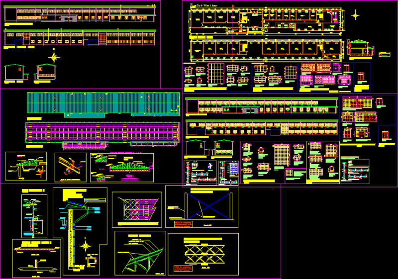 Detalle Techumbre Y Ventanas DWG Block for AutoCAD