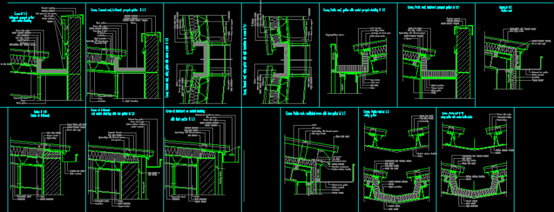 Detalles Canal DWG Block for AutoCAD