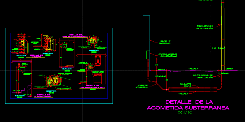 Detalles Electricos DWG Detail for AutoCAD