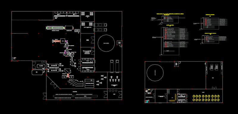 Digram Unifilar DWG Block for AutoCAD